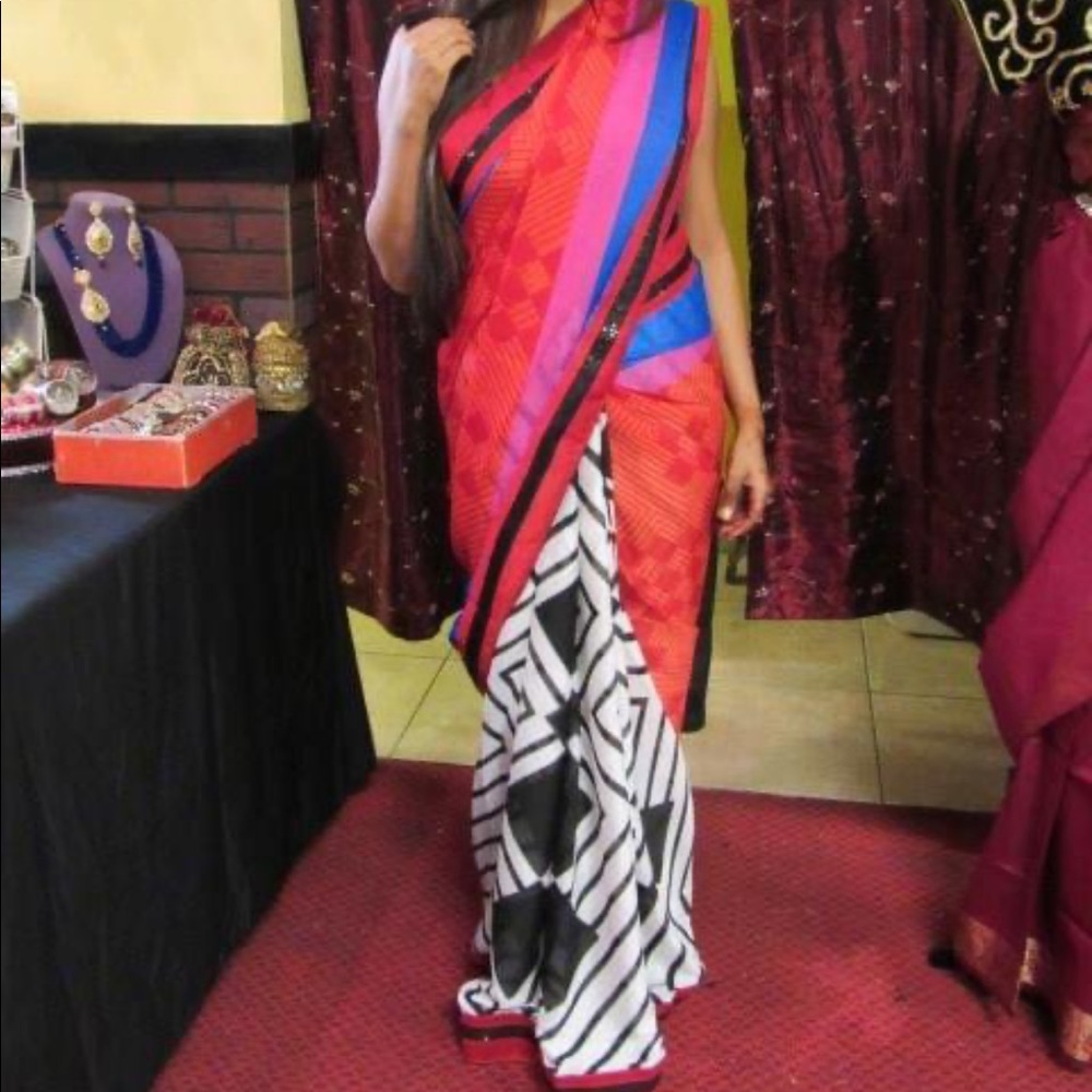 Printed Sari